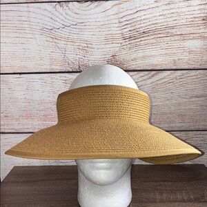 EUC Stylish Tan Women's Sun Visor by Furtalk Medium